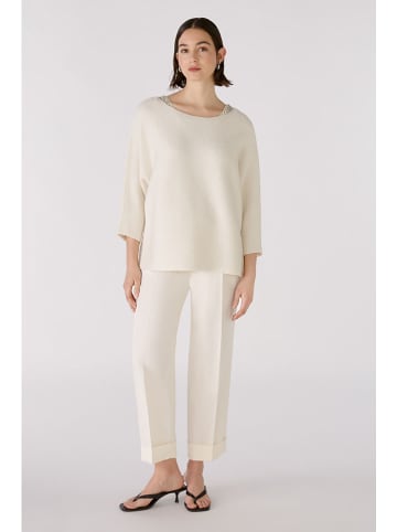 Oui Hose in Creme