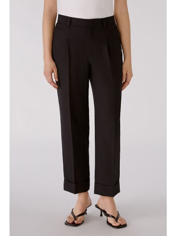 Oui Hose in Schwarz