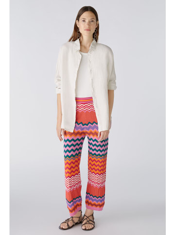 Oui Leinen-Hemd in Creme