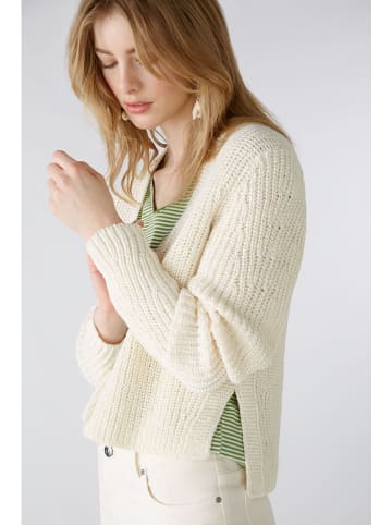 Oui Cardigan in Creme