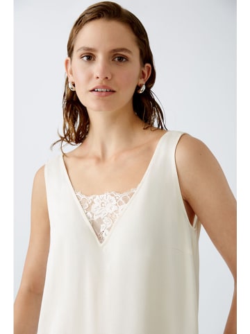 Oui Top in Creme