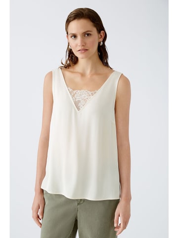 Oui Top in Creme