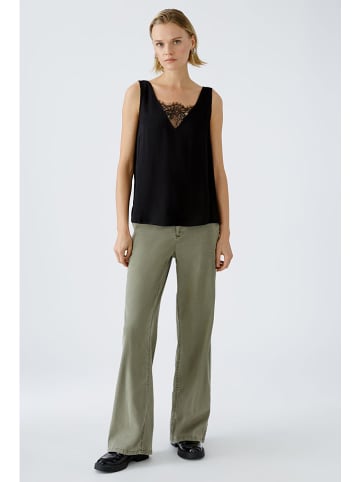 Oui Top in Schwarz