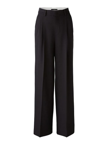 Oui Marlenehose in Schwarz