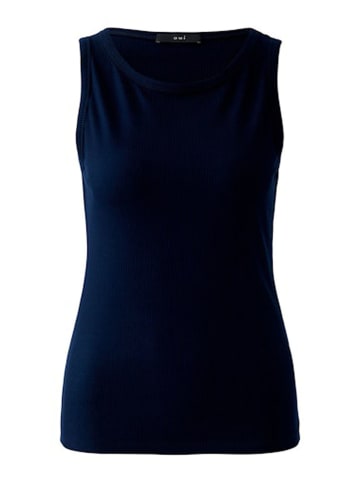 Oui Top donkerblauw