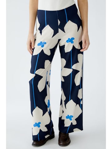 Oui Broek donkerblauw