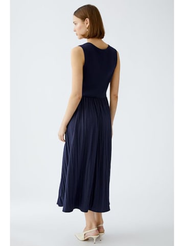 Oui Jurk donkerblauw