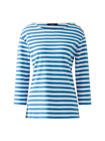 Oui Longsleeve in Blau