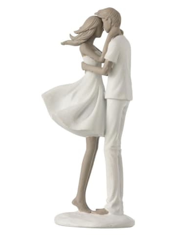 J Line Figurka dekoracyjna w kolorze białym - wys. 24,5 cm