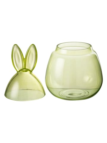 J Line Vorratsglas "Hase" in Grün - (H)34 x Ø 20 cm