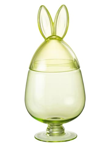 J Line Vorratsglas "Hase" in Grün - (H)38 x Ø 17 cm