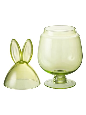 J Line Vorratsglas "Hase" in Grün - (H)38 x Ø 17 cm