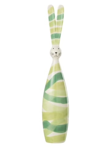 J Line Figurka dekoracyjna w kolorze zielonym - wys. 36 x Ø 7 cm