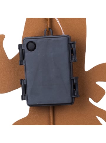 Garden Hero 2-delige set: ledtuinstekers koperkleurig