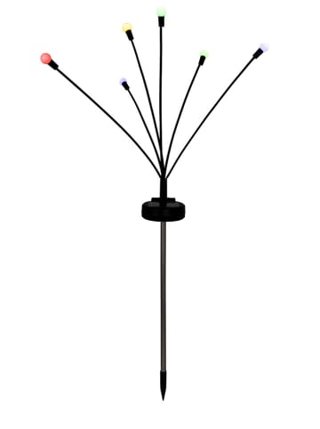 Garden Hero Solarne lampy ogrodowe LED (2 szt.) w kolorze czarnym na trzonku - dł. 67 cm