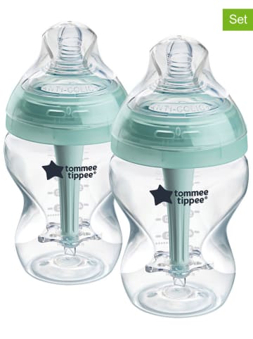 tommee tippee 2er-Set: Babyflaschen ''Advanced AntiColic'' in Türks - 260 ml