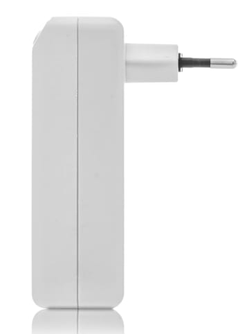 InnovaGoods 2-delige set: ultrasone ongediertebestrijders wit - (B)6,5 x (H)9,8 x (D)6 cm