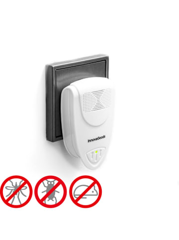 InnovaGoods 2-delige set: ongediertebestrijders wit - (B)6,1 x (H)9,7 x (D)6,1 cm