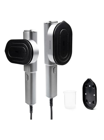 InnovaGoods Dampfbügeleisen ''2-in1 Vertical Steam'' in Grau - (B)8 x (H)25,5 x (T)8 cm