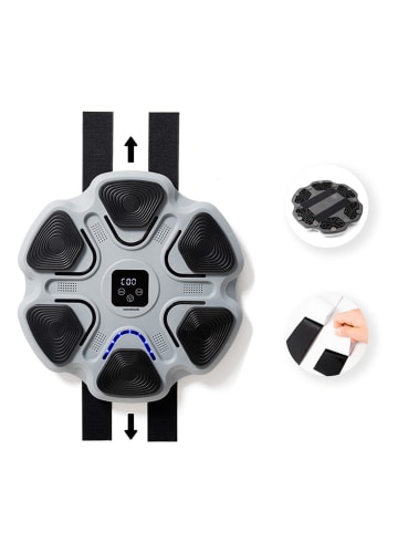 InnovaGoods Muziek boxmachine grijs - Ø 37,5 cm