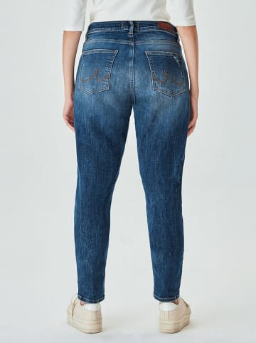 LTB Spijkerbroek "Mika C" - tapered fit - donkerblauw