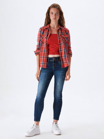 LTB Jeans "Senta Zip" - Skinny fit - in Dunkelblau
