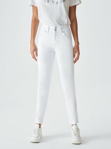 LTB Spijkerbroek "Molly" - skinny fit - wit