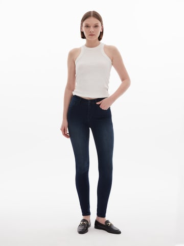 LTB Spijkerbroek "Amy" - skinny fit - zwart
