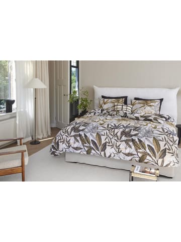 Beddinghouse Beddengoedset "Mya" wit/bruin