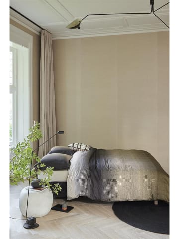 Beddinghouse Satin-Bettwäsche-Set "Duco" in Anthrazit/ Khaki