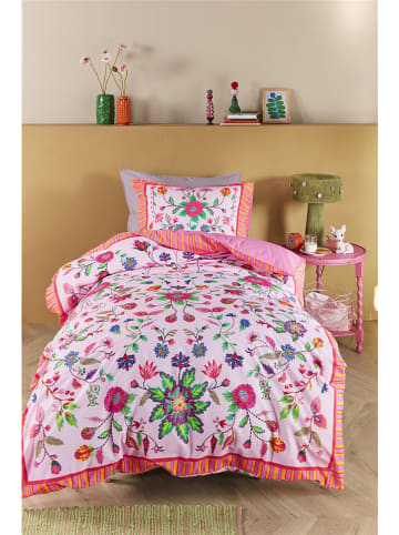Oilily Beddengoedset "Misona" lichtroze/rood