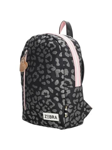 ZEBRA Plecak w kolorze srebrno-czarnym - 25 x 35 x 11 cm
