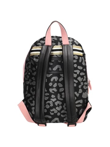 ZEBRA Plecak w kolorze srebrno-czarnym - 25 x 35 x 11 cm