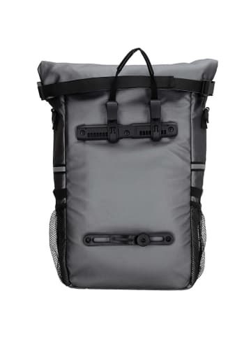 Beagles Fietstas "Bicycle Originals" grijs - (B)26 x (H)48 x (D)15 cm