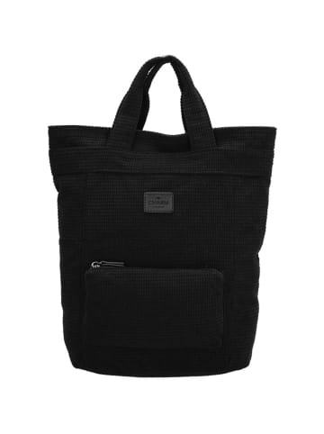 Charm Rucksack "London" in Schwarz - (B)24 x (H)35 x (T)12 cm