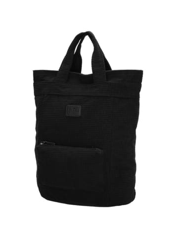 Charm Rugzak "London" zwart - (B)24 x (H)35 x (D)12 cm