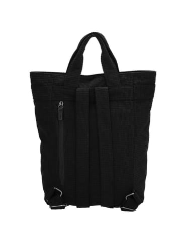 Charm Rugzak "London" zwart - (B)24 x (H)35 x (D)12 cm