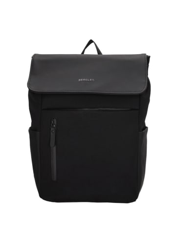 Beagles Rucksack "Kobe" in Schwarz - (B)28 x (H)40 x (T)13,5 cm