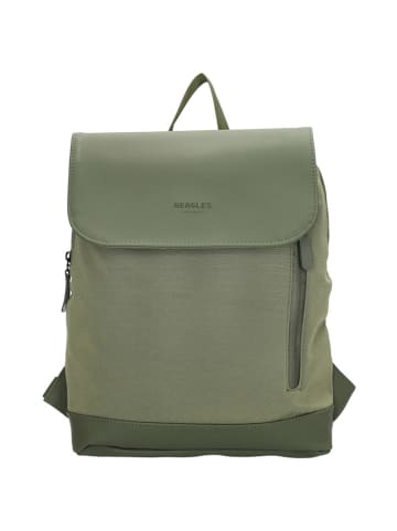 Beagles Plecak "Kobe" w kolorze khaki - 26,5 x 46 x 11,5 cm