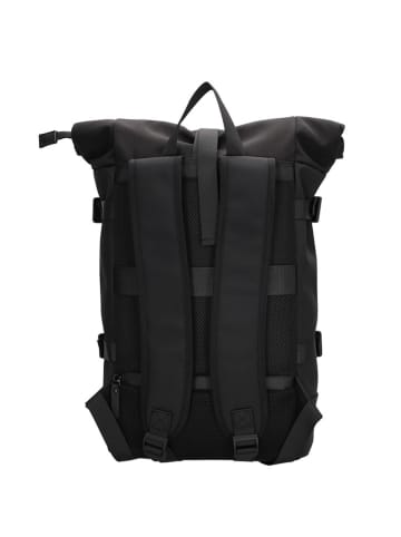 Beagles Rucksack "Kobe" in Schwarz - (B)24 x (H)59 x (T)13 cm