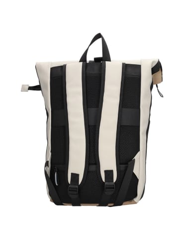 Beagles Rucksack "Multicolor" in Beige/ Creme - (B)40 x (H)52 x (T)13 cm