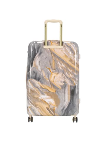 Charm 2tlg. Hardcase-Trolleyset in Grau/ Creme