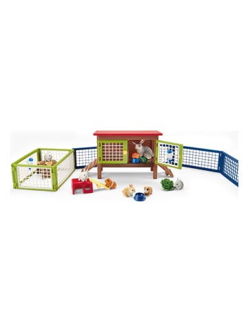 Schleich Spielfiguren "Zuhause für Kaninchen und Meerschweinchen" - ab 3 Jahren