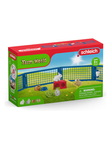 Schleich Spielfiguren "Zuhause für Kaninchen und Meerschweinchen" - ab 3 Jahren