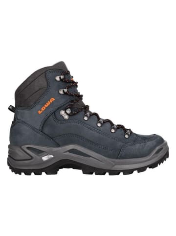 LOWA Leder-Wanderschuhe "Renegade LL Mid" in Dunkelblau