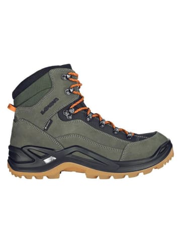LOWA Skórzane buty turystyczne "Renegade GTX Mid" w kolorze khaki