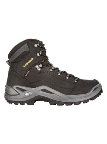 LOWA Leder-Wanderschuhe "Renegade GTX Mid" in Schwarz