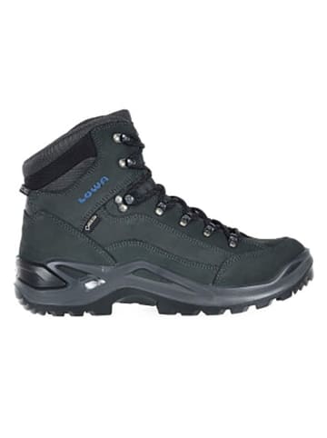 LOWA Leder-Wanderschuhe "Renegade Evo GTX Mid" in Dunkelblau