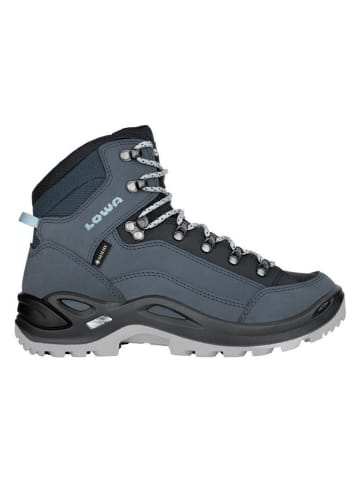 LOWA Leder-Wanderschuhe "Renegade GTX Mid Ws" in Dunkelblau