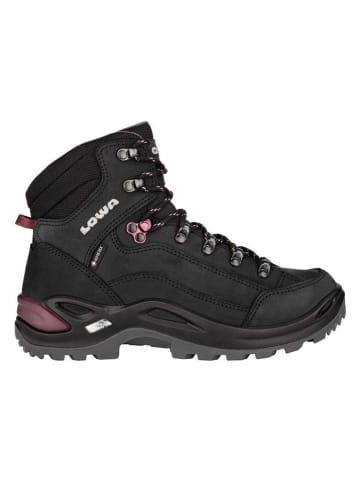 LOWA Leder-Wanderschuhe "Renegade GTX Mid Ws" in Schwarz